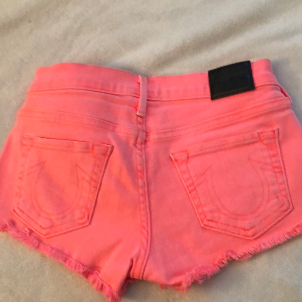 True Religion cut off shorts